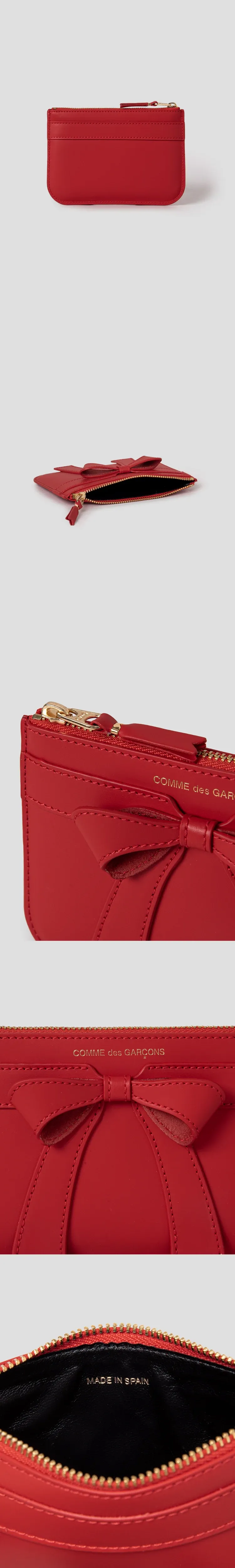 Classic Big Bow Small Pouch Wallet 상세 1
