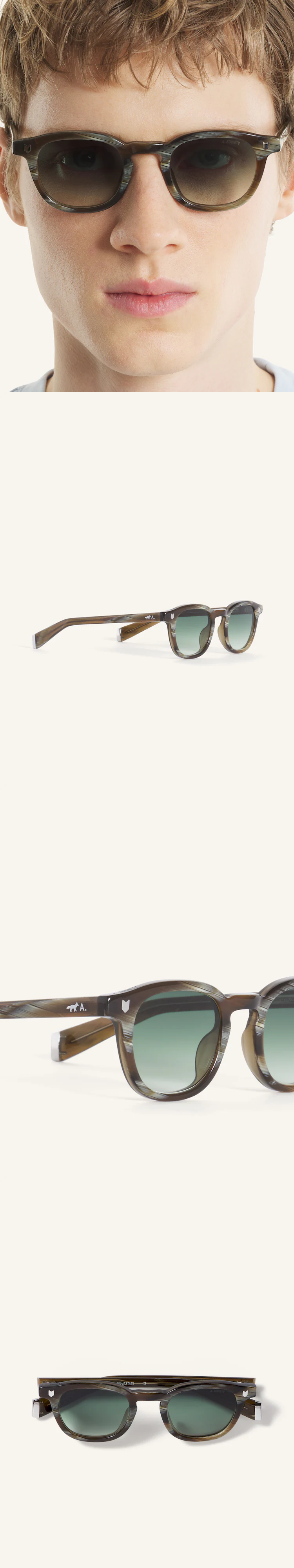 Men Maison Kitsune X A. Society Camille Sun 상세 1
