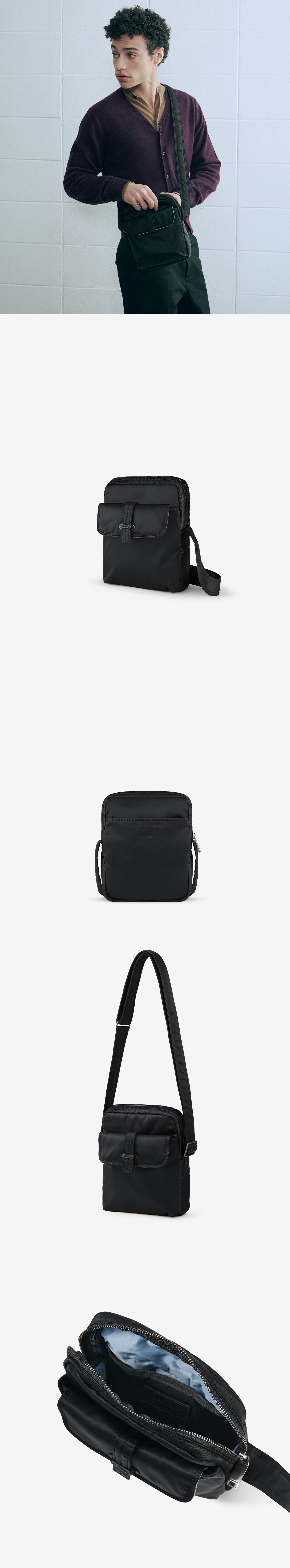 뉴 헤리티지 나일론 메신저백 상세 1