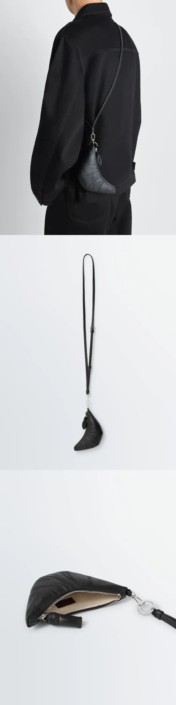Crossbody Croissant Coin Purse 상세 1