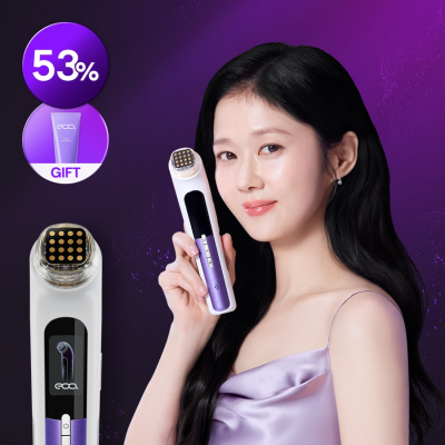 풀텐자 모공지우개 가정용 포텐자 홈시술 RF고주파 EMS LED