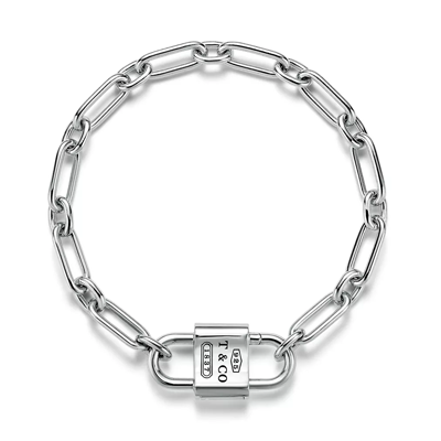 Tiffany 1837™ 미디엄 더블 락 브레이슬릿