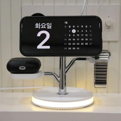 트리몰드 무드등 맥세이프 3in1 무선충전기 tri-10 duo