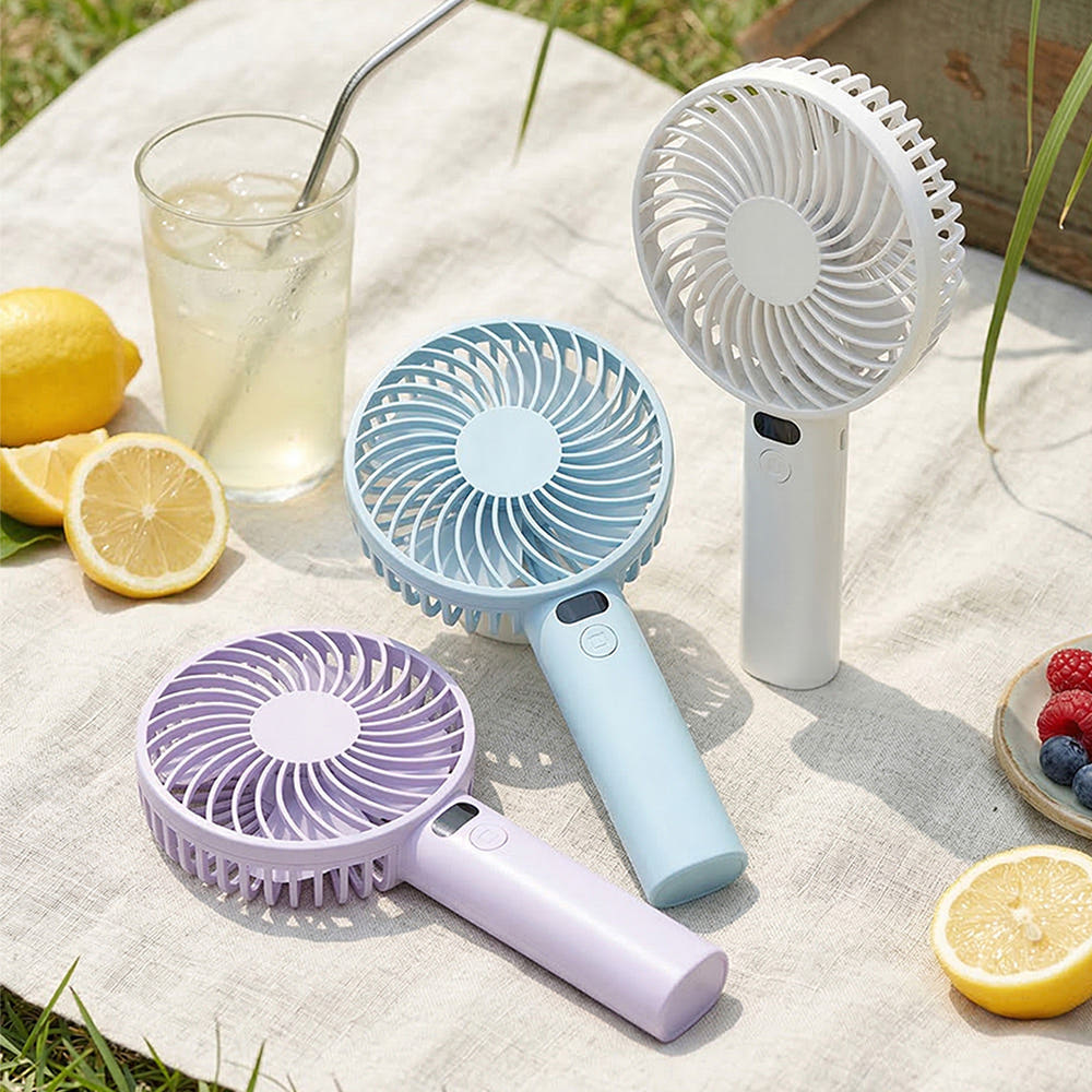클래식 LED 핸디 팬